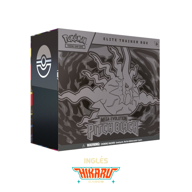 Pokémon TCG: Mega Evolution - Pitch Black - Elite Trainer Box - Inglés